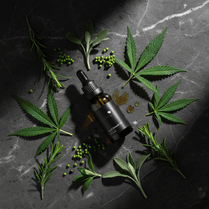 Hemp Infused Beard Growth Oil – Strengthen & Grow - Anemone