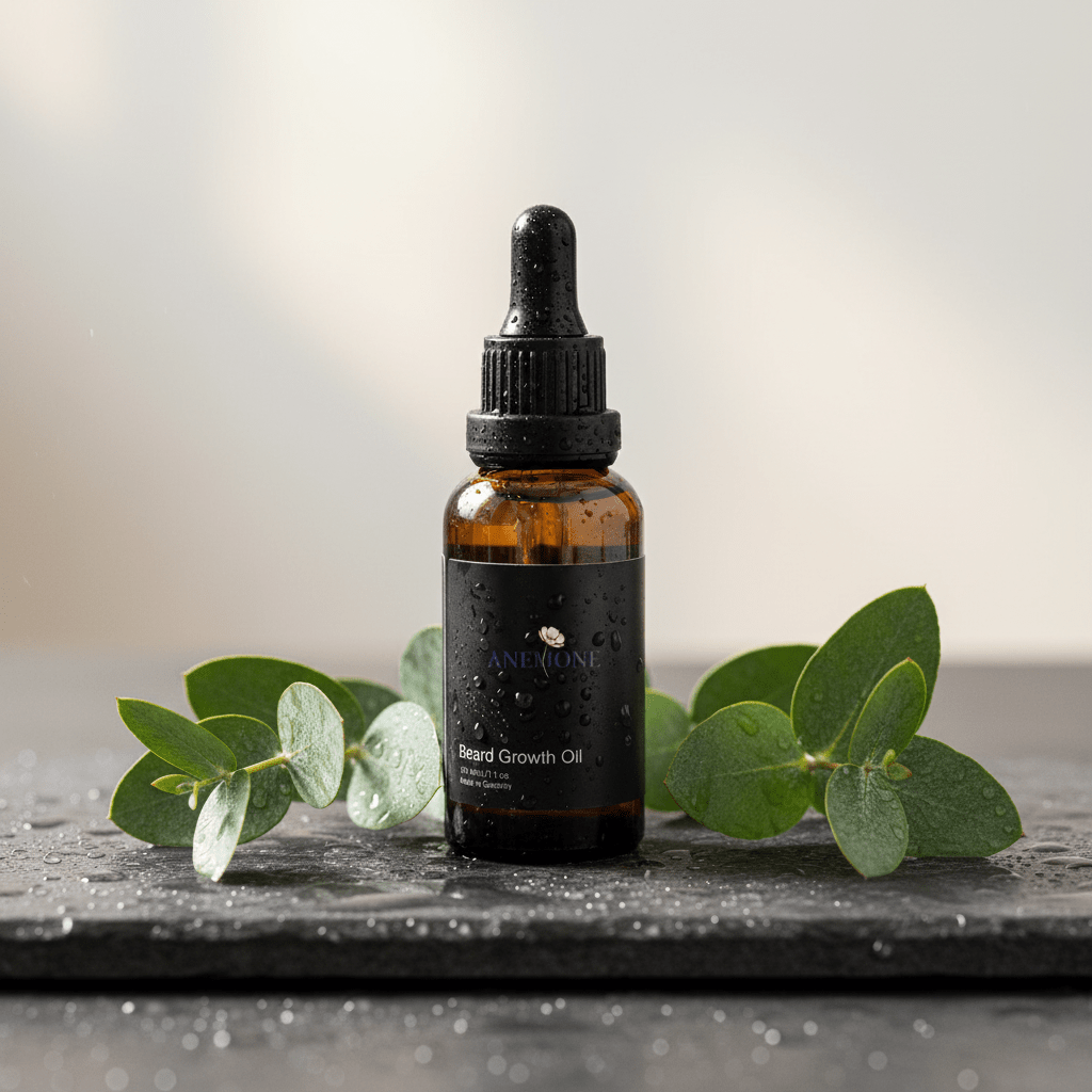 Hemp Infused Beard Growth Oil – Strengthen & Grow - Anemone